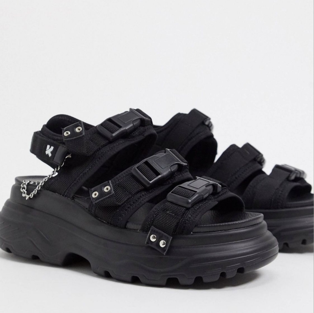 Koi Chunky Buckle Sandals